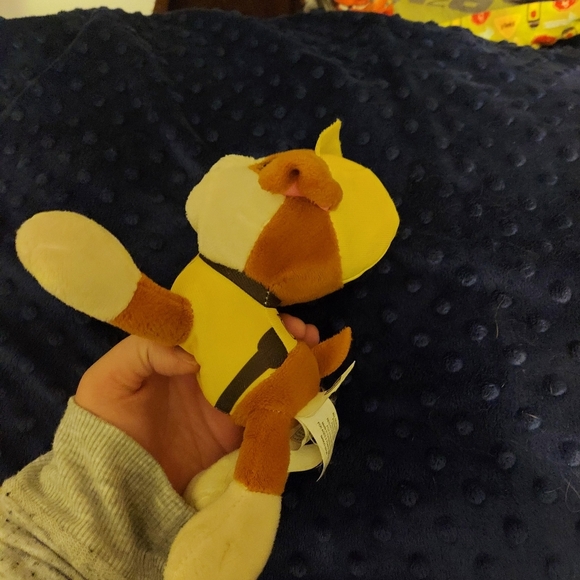 Nickelodeon Paw Patrol RUBBLE THE PUPPY DOG 6" Plush STUFFED ANIMAL Toy soft - Picture 4 of 11